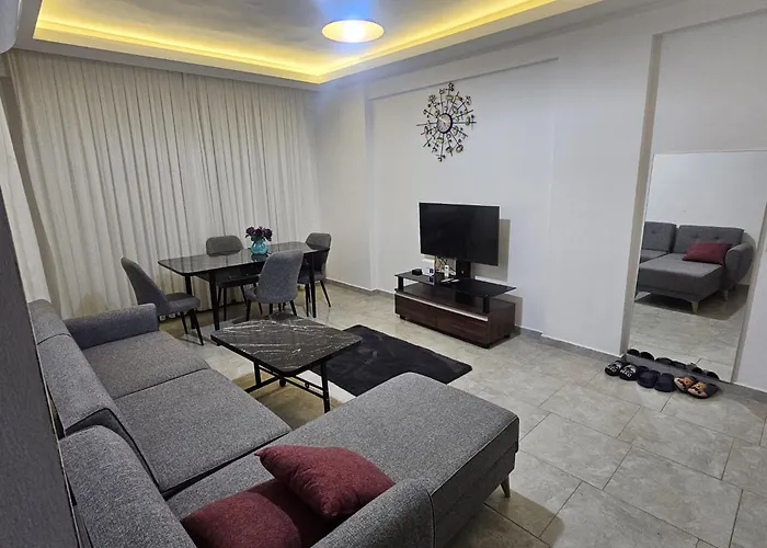 Turkuaz Sitesi 2 Odali Esyali Ve Havuzlu Manzarali Kisi Fiyati Degil Fiyati